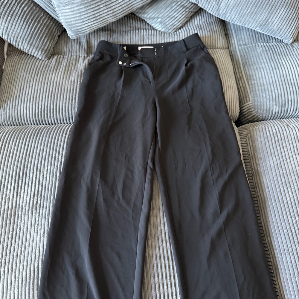 LOFT Black Peyton Trouser